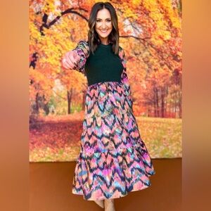 SSYS Long Sleeve Maxi Dress
